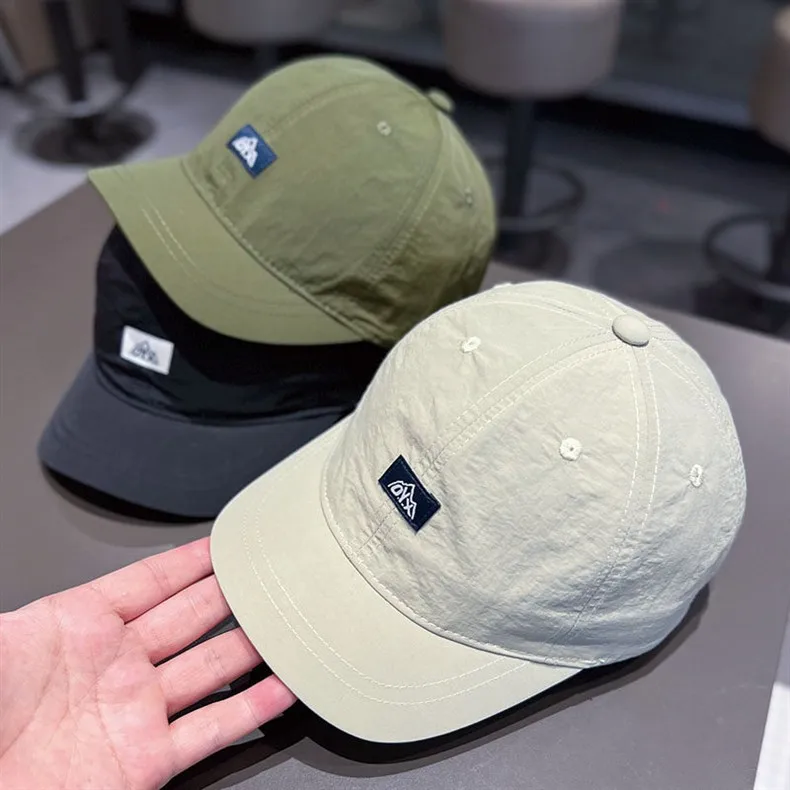 Outdoor Quick Dry Baseball Cap for Women Men Lightweight Sports Hat Breathable Nylon Running Cap Adjustable