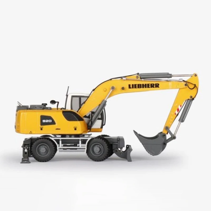 Diecast 1:50 Scale Liebherr A 920 Excavator Simulation Alloy Model 2217/0 Construction Truck Static Display Collectible Toy Gift