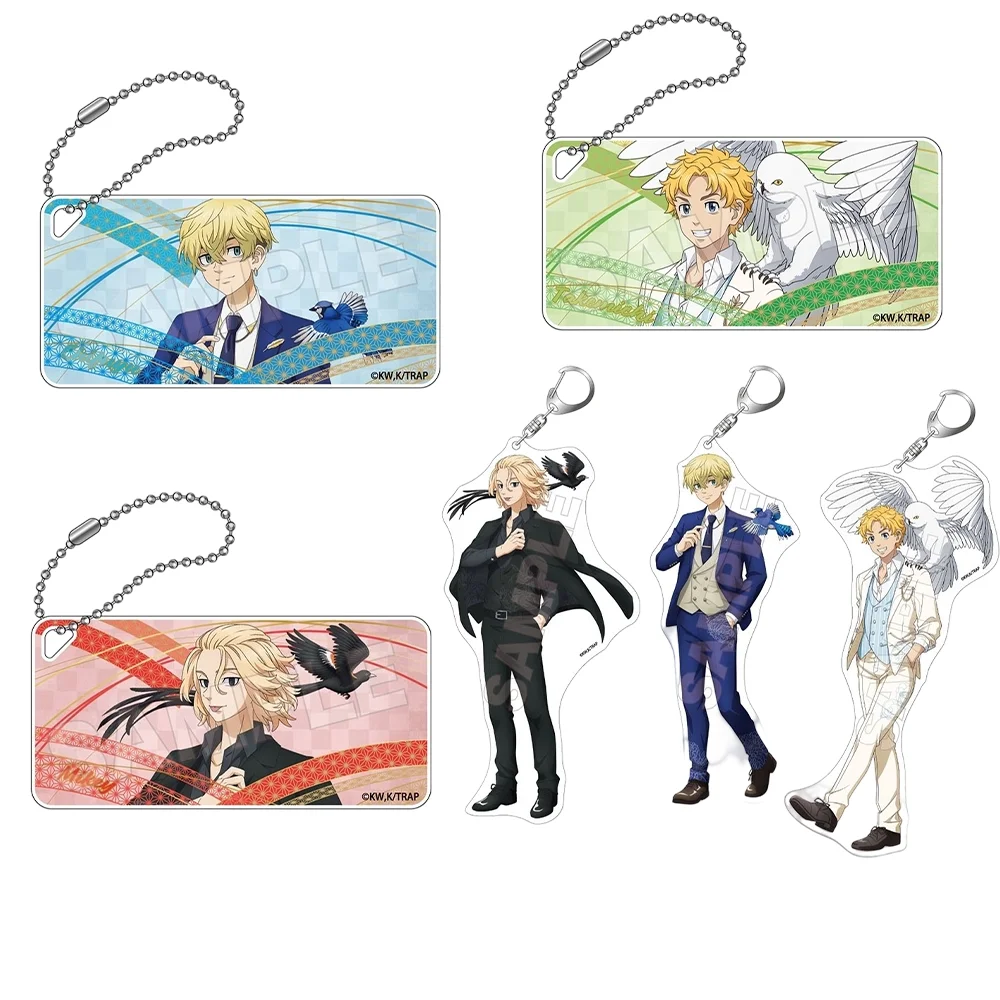 Tokyo Revengers 6cm Acrylic Keychain Manjiro Sano Matsuno Chifuyu Backpack Pendant Birthday Gift