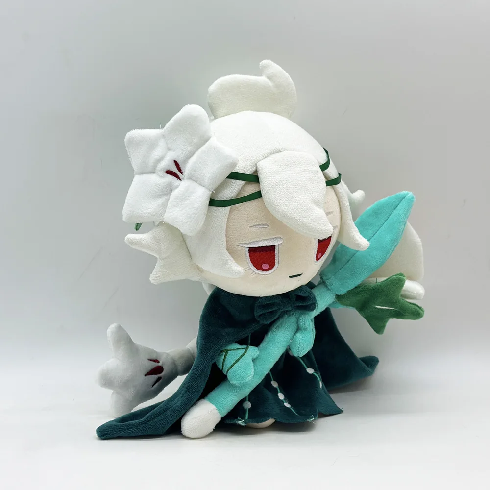 

White lily Cookie Plush Doll Cookie Run Kingdom Plushies Stuffed Toys Bedroom Decor Kids Christmas Birthday Gifts