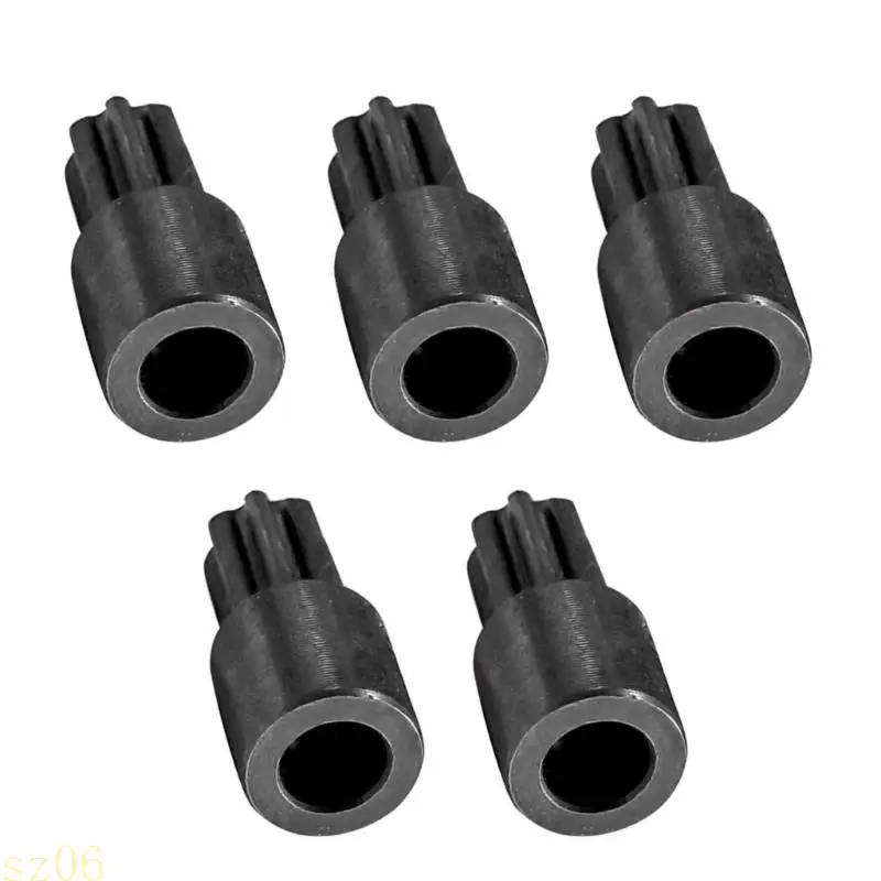Q2Q4 Stable Torque Output 7 Tooth Metal Gears Electric Screwdriver Drill Tool Motor Gear for 5mm Shaft