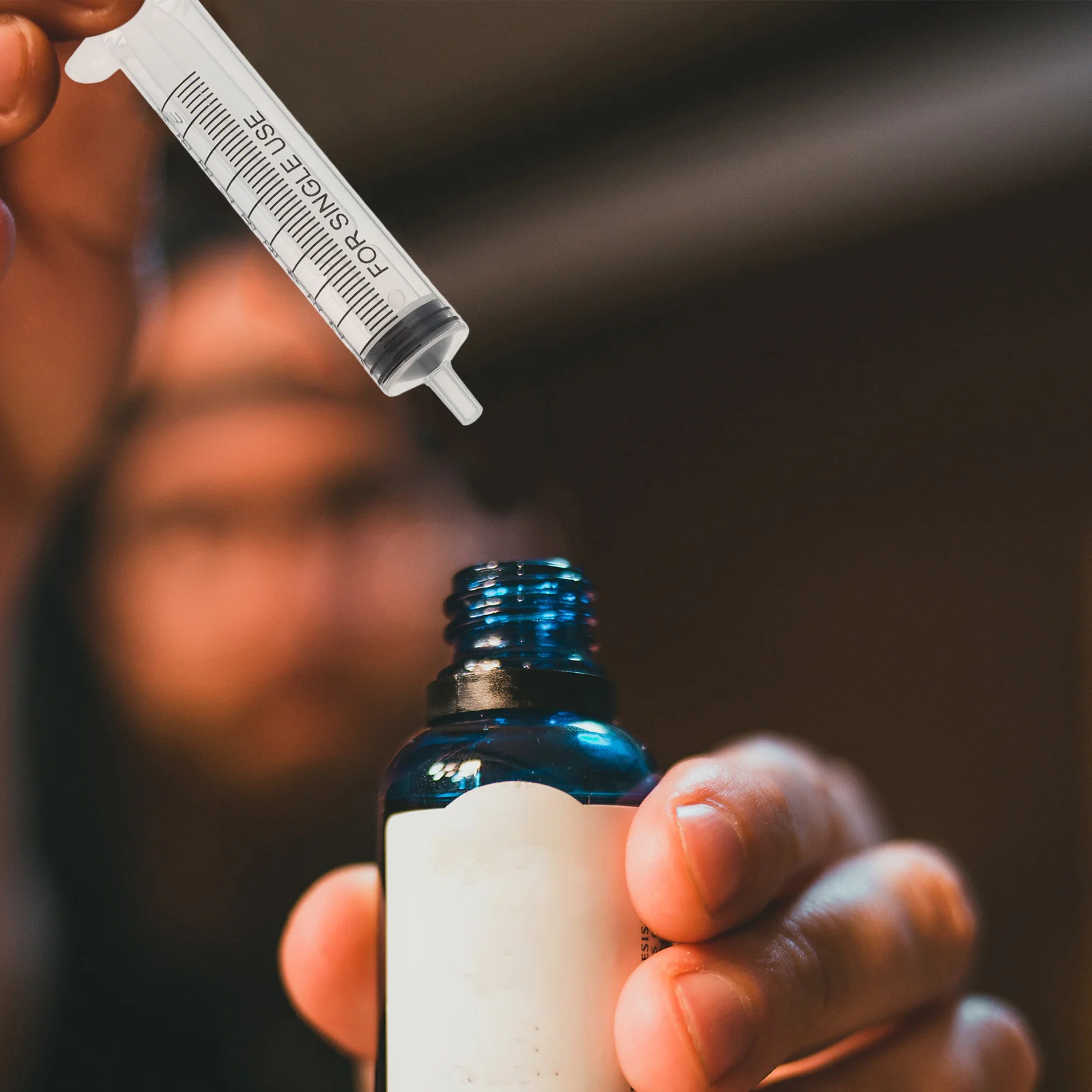 

10pcs Perfume Dispenser Syringe Plastic Sealed Measuring Tool For Transferring Scale Accuracy Smooth Plunger