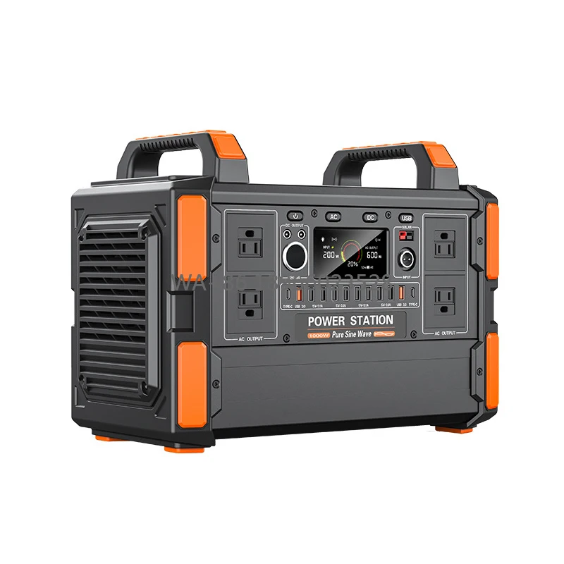 

Bank 1008WH Large Capacity 1-kilowatt-hour Lithium Iron Phosphate 1200W Portable Outdoor Energy Storage Power fiber lasers