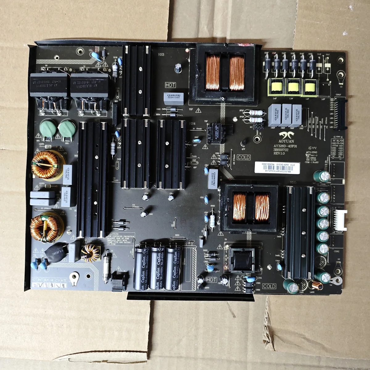 Placa do poder original Haier, u70h3, ay326d-4sf01 lcd, ay326d-4sf05, 0090726903a