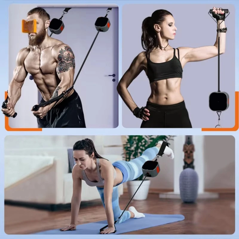 Adjustable Resistance Pump Portable Home Gym Strength Training Equipment