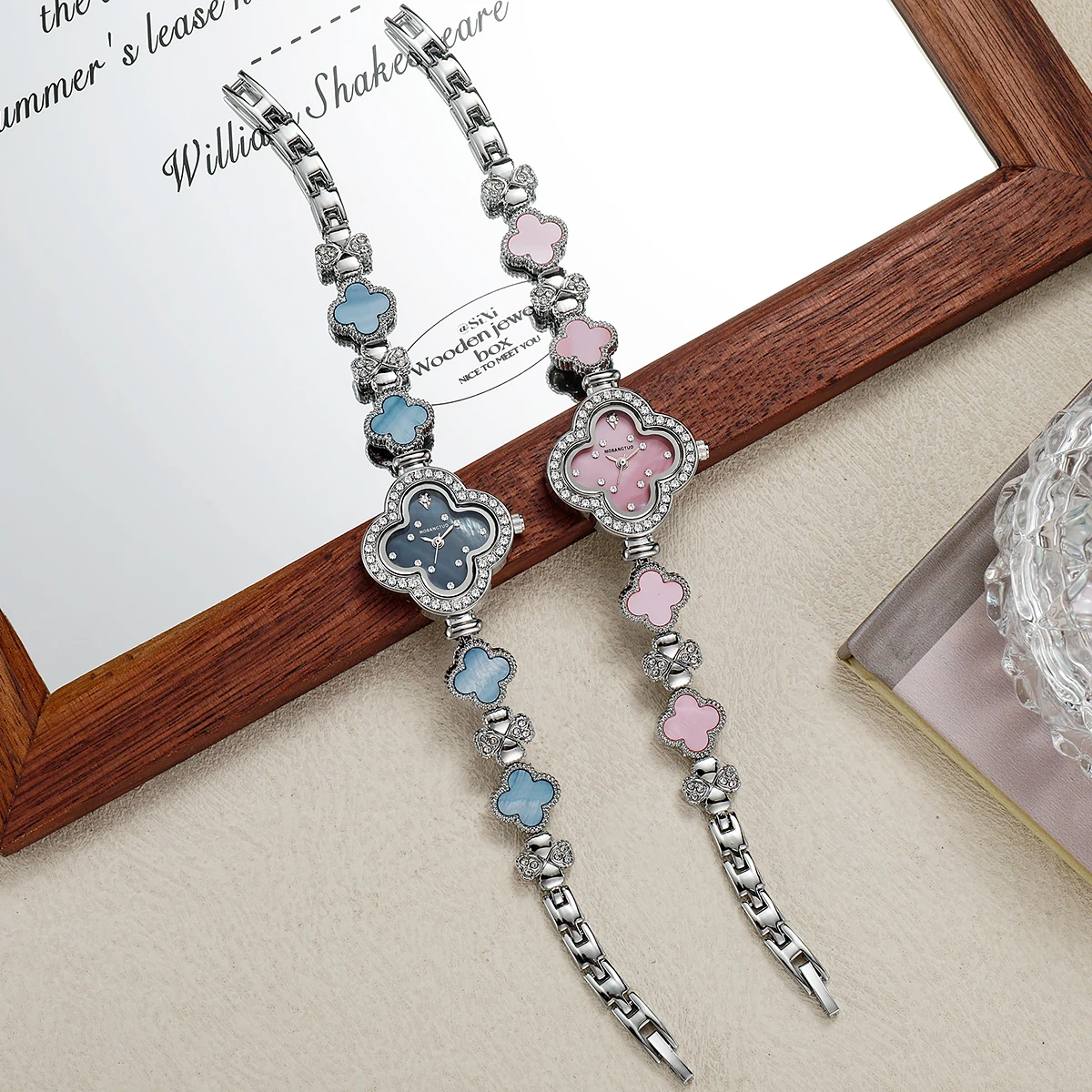 Luxury Four Leaf Clover Women' - Jewelry Watches Silver recension och pris