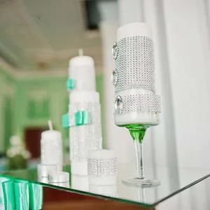 Quadratmauerspiegel, Deckenwand -freie Fliesen, Kerzenschale, Tisch -Hochzeitszentren, Fitnessspiegel 8 Hauptverkaufsspiegeldecke - №5