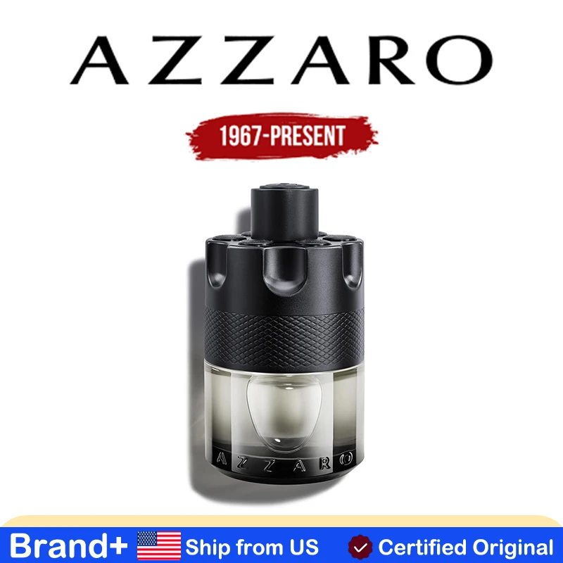 Azzaro The Most Wanted Eau De Toilette Intense, Perfume para Mujer, Maquillaje, Aroma a Cuero, 100 ml, Colonia, Persistencia, Feromona, 100 ml