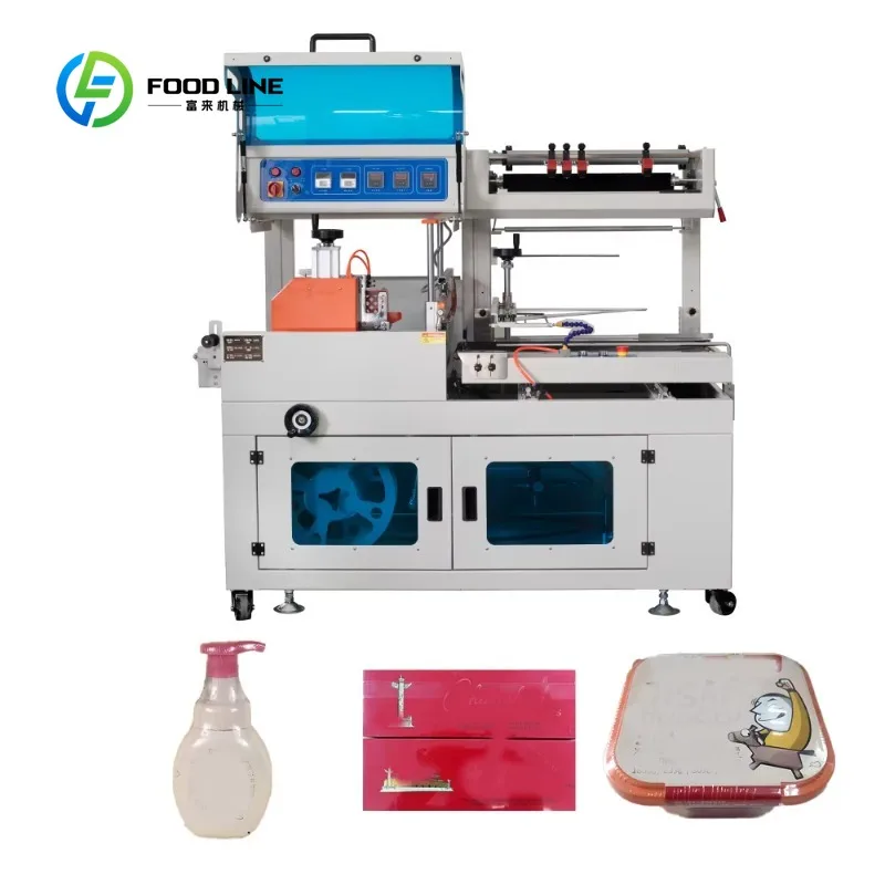 Heat Shrink Packing Machine Automatic Shrink Wrapping Equipment for Food Beverage and Industrial Packaging