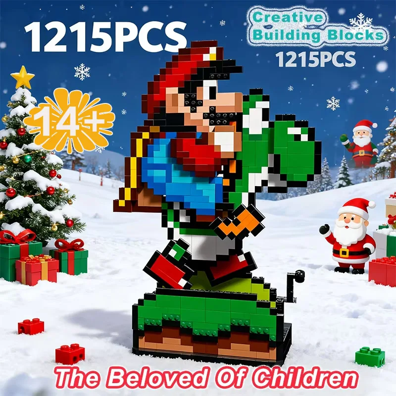 2025년 신제품 MOC 블록 세트 3D 모델 브릭 교육용 DIY 장난감 어린이 및 성인 창의적 데스크탑 장식 생일 선물