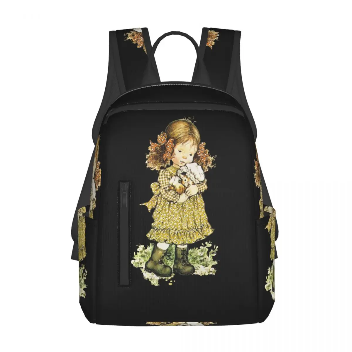 

Sarah Kay Swing Girl Backpack Daypack Large Capacity Children BookBag School Bag Shoulder Bags for Men Women