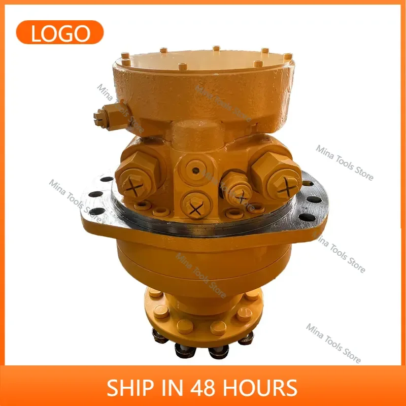 Low Speed and Large Torque MS05 Single Speed Hydraulic Radial Piston Wheel Motor Without Brake