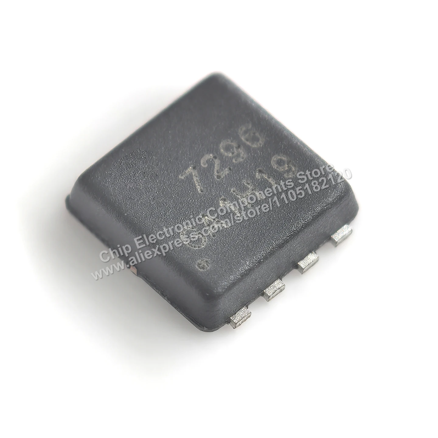 （5 PCS）Original IC AON7296 (Marking: 7296) 100V N-Channel MOSFET Chip, DFN-8 (3×3) Package