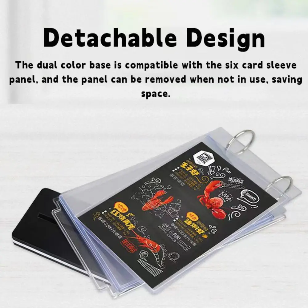 جديد الاكريليك سطح المكتب عرض موقف صفحة تحول تصميم فضفاضة ورقة حامل بطاقة بريدية A4/A5/A6 القائمة سعر التسمية رف شاشة المنزل