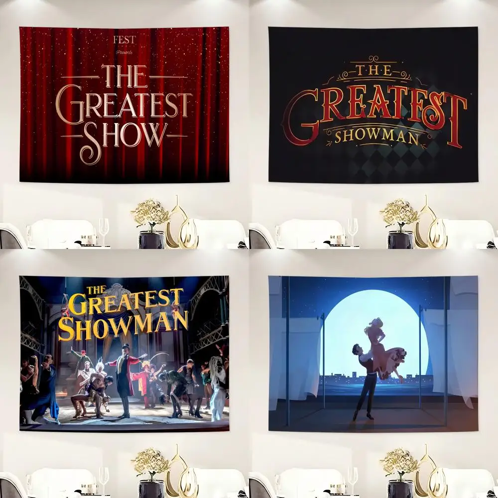 Casual Movie The G-Greatest Showman Tapestry Tapestry Soft Lightweight Wall Art Decor for Living Home Room Bedroom
