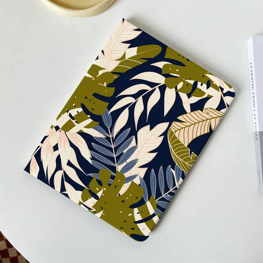 Tropical Jungle Plants ipad case For iPad Air 4 5 iPad Pro 2020 Cover for iPad 10.2 8 7th 10.9 12.9 Pro 2021 Mini 5 6 Case Cover