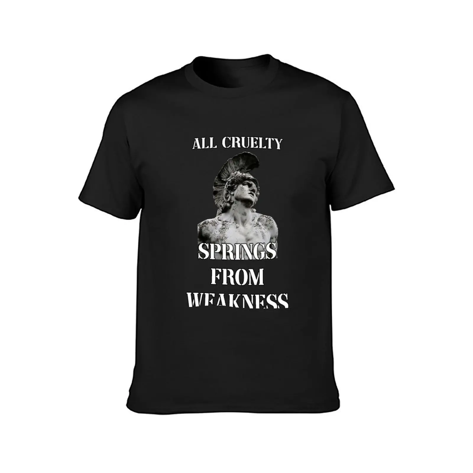 all cruelty springs from weakness T-Shirt Aesthetic clothing hippie clothes kawaii clothes cute tops t shirts men