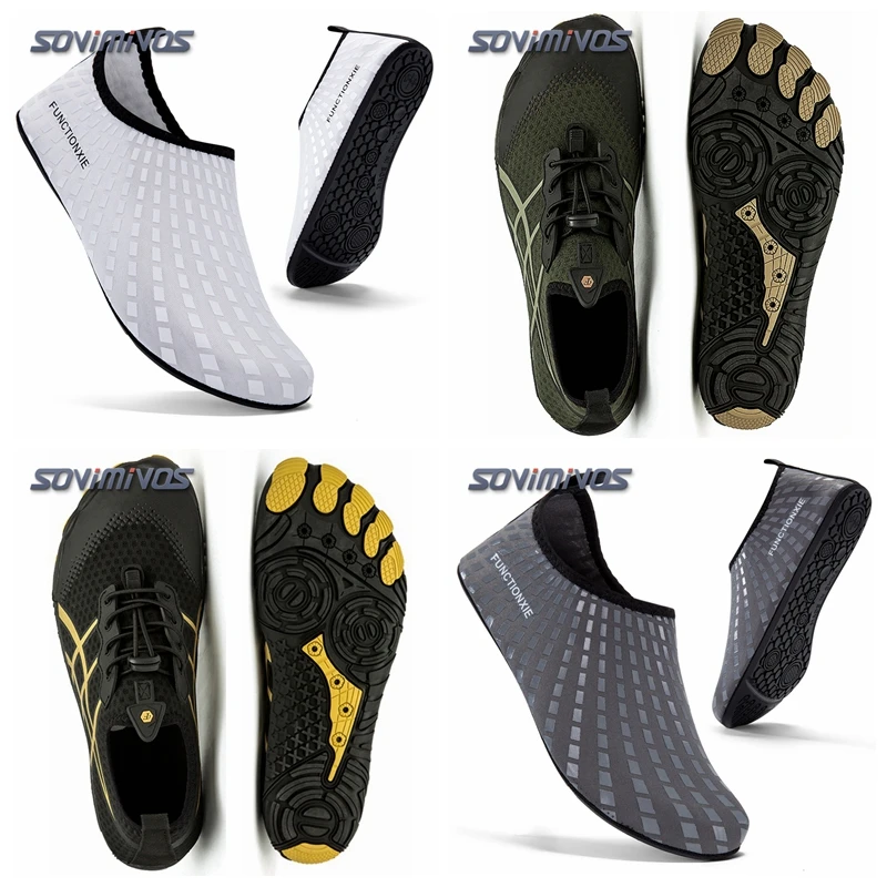 Unisex Beach Water Shoes Quick-Drying Swimming Aqua Shoes Seaside Slippers Surf Upstream Light Sports Water Sneaker barfusschuhe