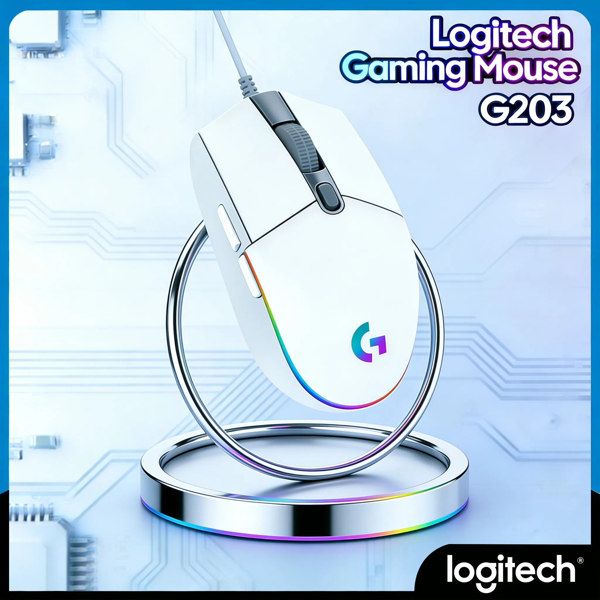 

Logitech G203 — совместим со всеми основными операционными системами