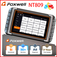 2024 FOXWELL NT809 Car Diagnostic Tools Full System Active Test CANFD DOIP 30+ Reset Automotive OBD OBD2 Scanner Free Update