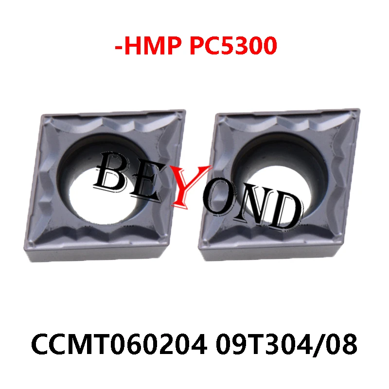 Original CCMT09T304-HMP PC5300 CCMT09T308-HMP CCMT060204-HMP Carbide Turning Inserts Lathe Cutter CCMT 09T304 09T308 10pcs/box