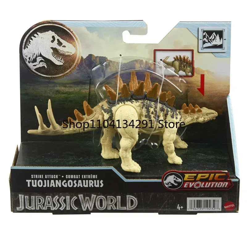 ماتيل العالم الجوراسي ديناصور ملحمة التطور أنيمي عمل الشكل Kaprosuchus فيلوسيرابتور Tuojiangosaurus Guaibasaurus هدية