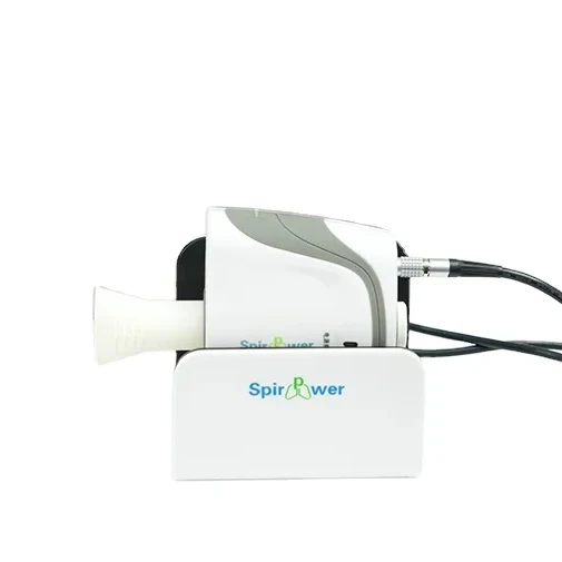 High-quality accurate portable pulmonary function testing spirometer for hospitals or clinics