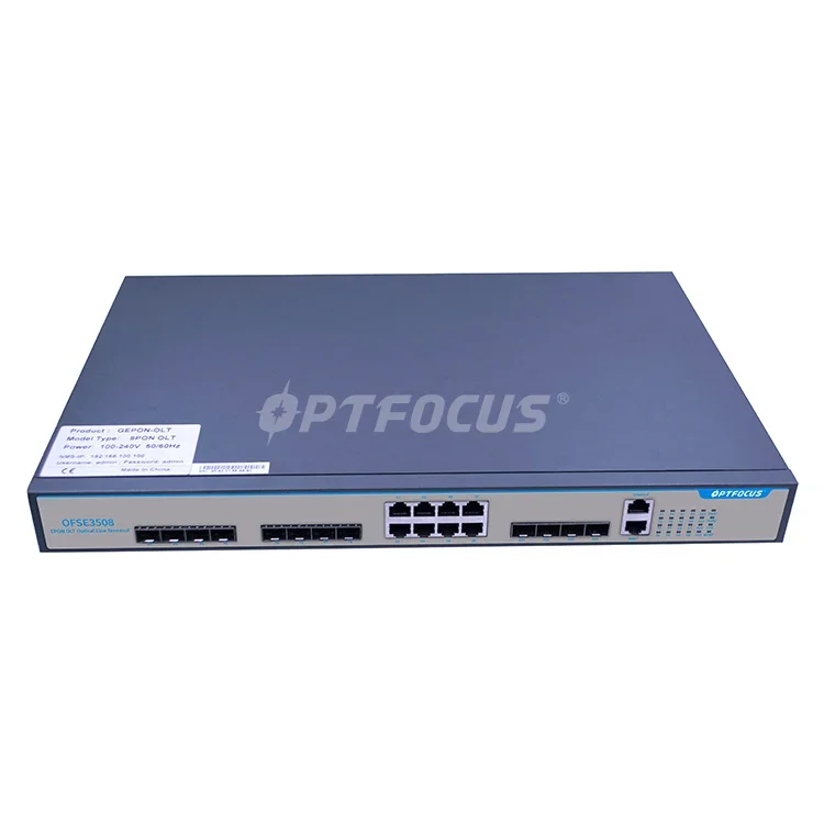 WITH 4GE+2PHONE+WIFI+CATV+USB Port Gepon Epon Olt Epon 8 Pon Port Olt Shenzhen Communications Equipment Gepon 8 Olt Harga Price