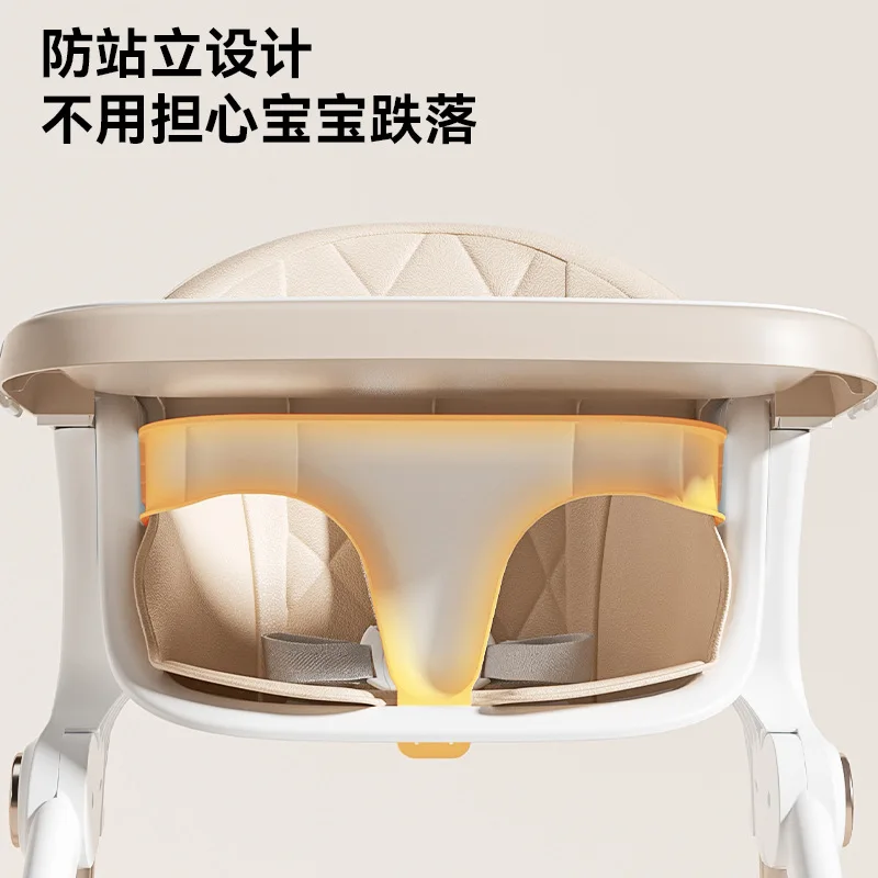 ベビーダイニングチェア 折りたたみ式 ポータブル 子供に適しています 家庭用 ベビー成長学習椅子 多機能ダイニングチェア