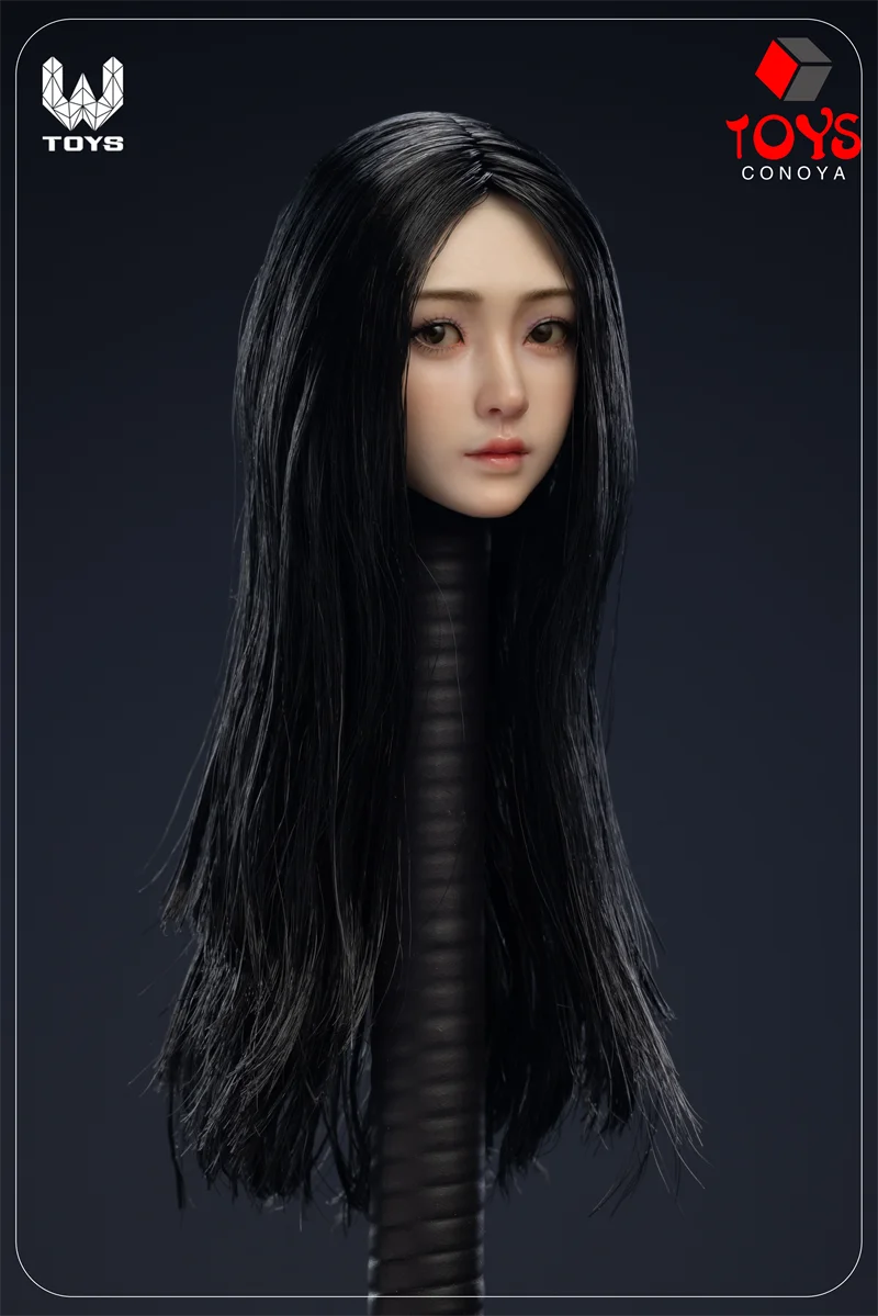 WTOYS 1/6 Skala Xiaoru Bewegliche Augen Kopf Sculpt Modell Licht/Schweres Make-Up Fit 12'' Weibliche Soldat Action Figur körper Puppe