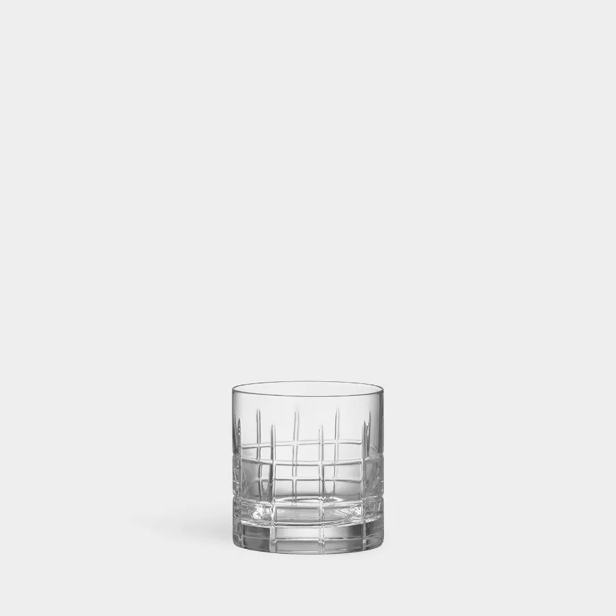 طقم زجاجي مزدوج الطراز القديم من ستريت مكون من قطعتين 11.5 Fl. أوز رويال بيك تصميم الأواني الزجاجية للويسكي بوربون جين تخدم الكوكتيلات Ma #4