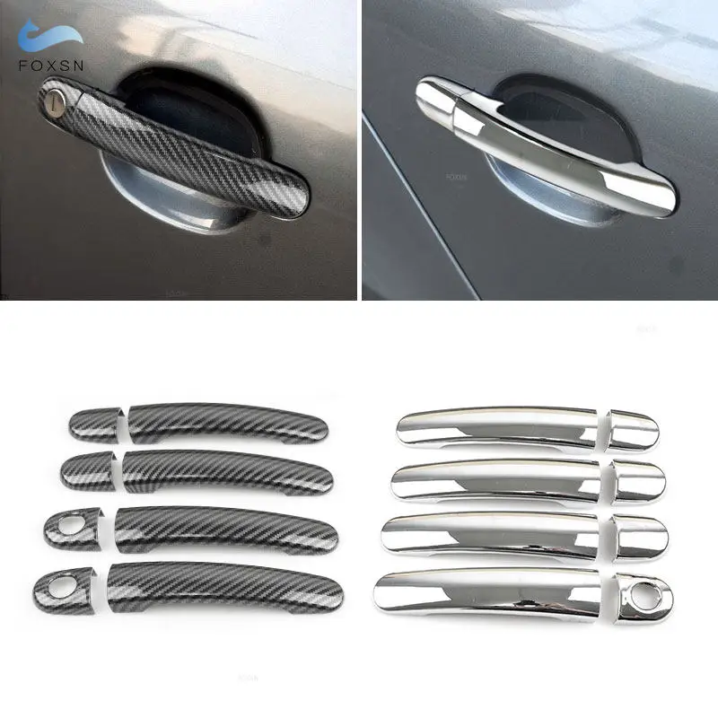 

Для Skoda Octavia Superb Fabia 2001-2007 Roomster 2006-2015 ABS внешняя дверная ручка, накладка накладки 2002 2003 2004 2005