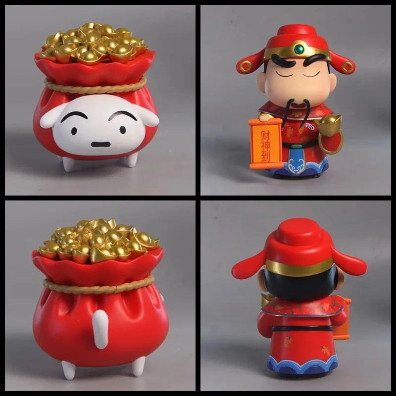 

Crayon Shin-Chan Fortune Xiaoxin экшн-фигурка Xiaoxin белая версия Q стоящая осанка в коробке рука экшн-фигурка модель подарок