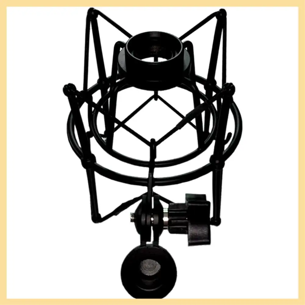 

AA90-Microphone Shock Mount Mic Holder - Anti Vibration Metal Spider Shockmount Condenser Microphone Shock Mount