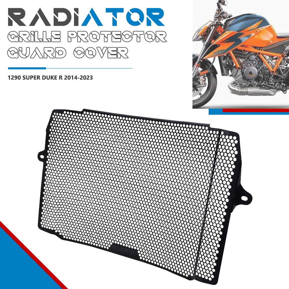 

For 1290 Super Duke R 2014 2015 2016 2017 2018 2019 2020 2021 2022 2023 Radiator Grille Grill Guard Cover Protector