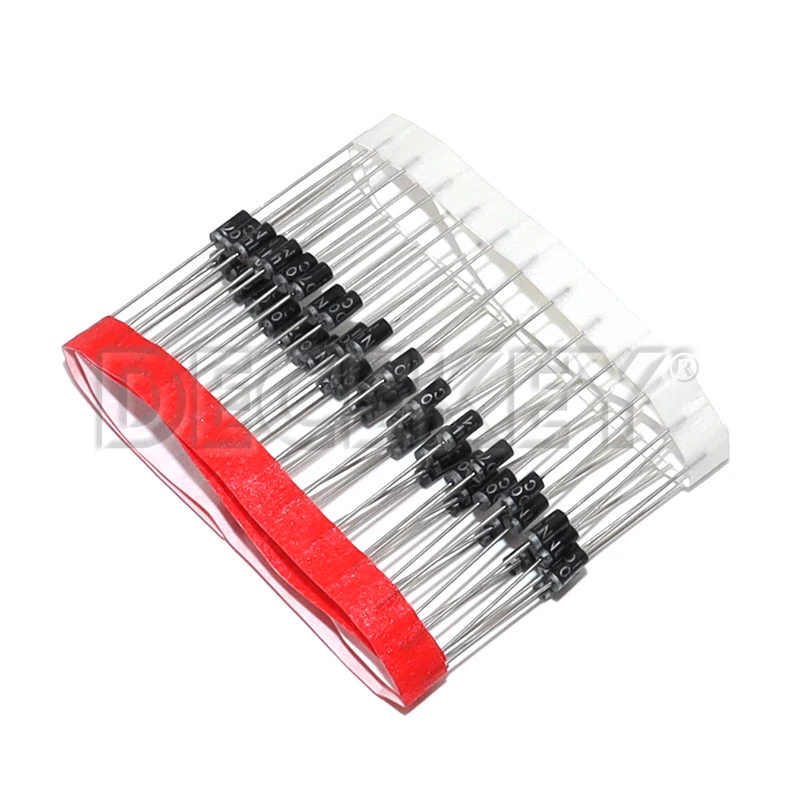 50PCS 1N5817 1N5819 1N5399 1N4937 1N4004 Schottky Rectifier Diode 1N4001 1N4007 UF4007 HER107 FR207 FR157 FR107 RL207 DO-41