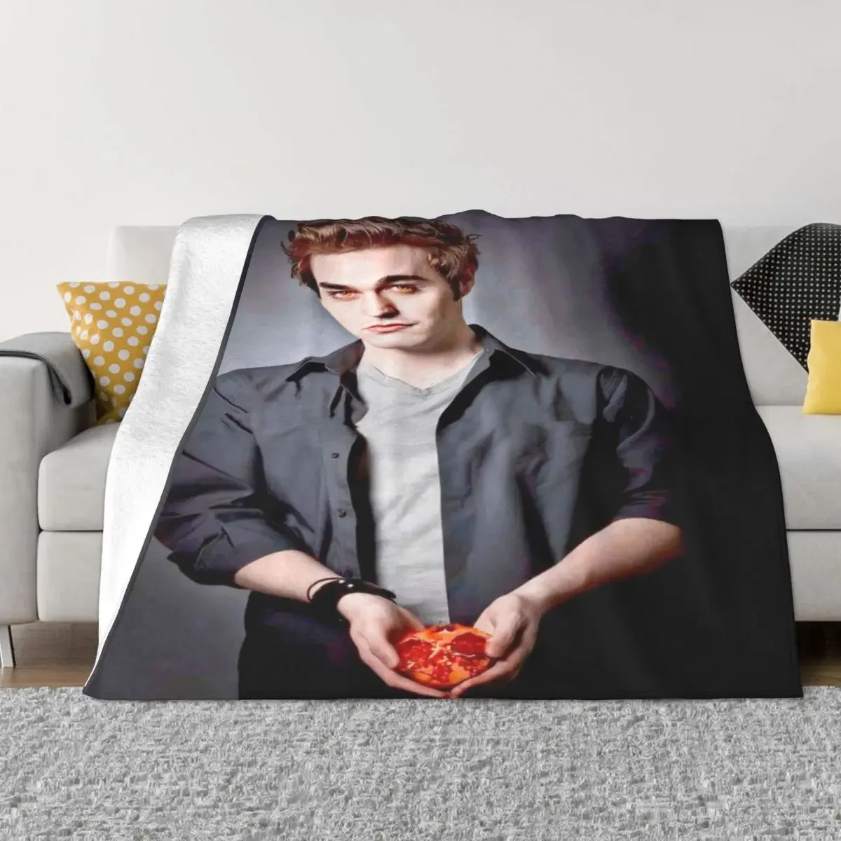 Edward Cullen 998 Bedroom Knee Blanket Home And Decoration Throw Blanket