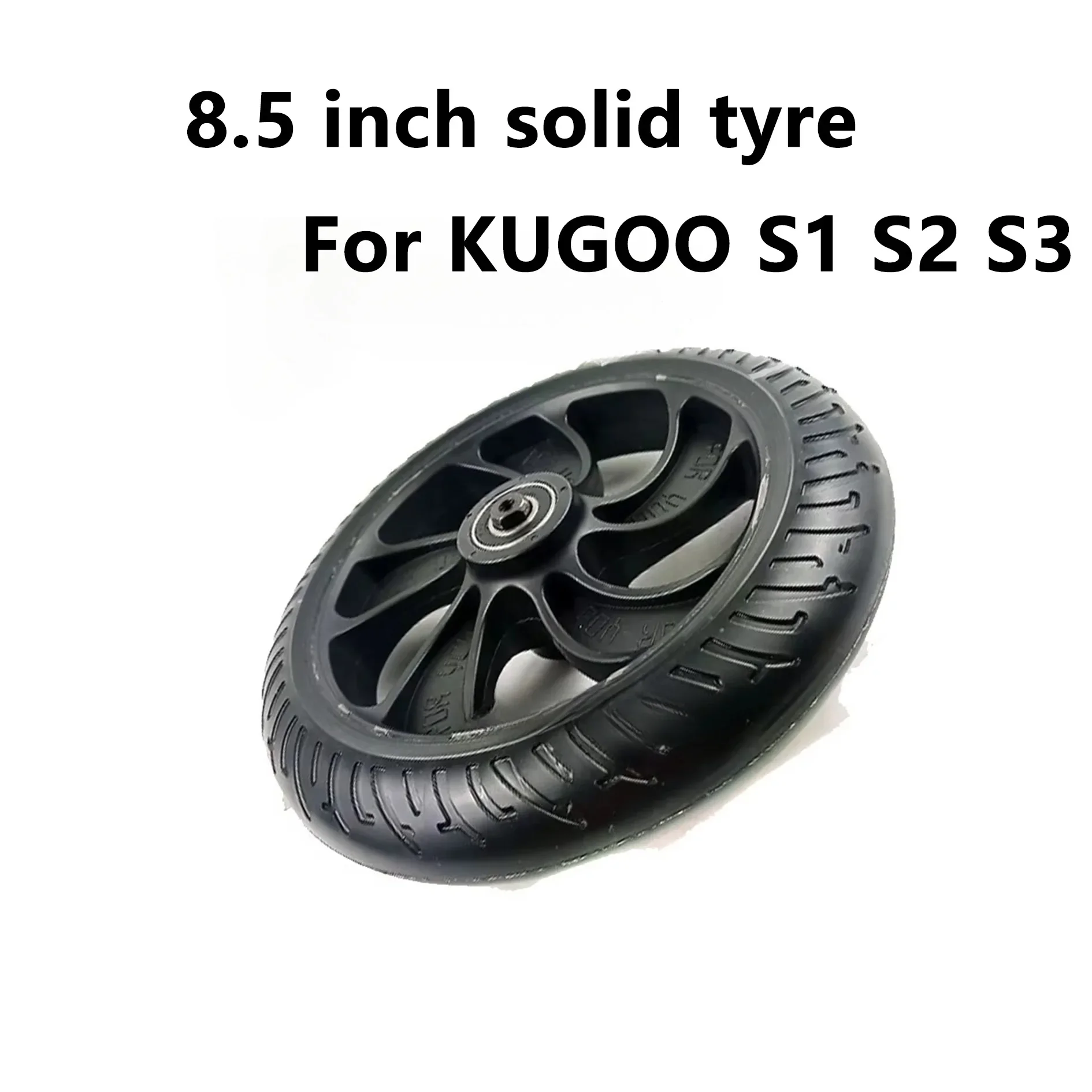 Solid Rear Hub Wheel Back Tire For Kugoo S1 S2 S3 Electric Scooter wheel Hub Spare Hot Sale Replacement Accessories