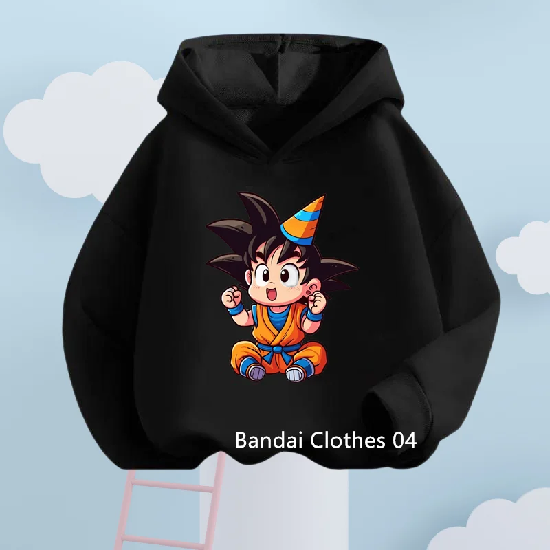 2024 Dragonball Hoodie Kids Spring Sportswear Boys And Girls Goku Sweatshirt Boys Clothes Girls Set Hoodie Pantsuit Children