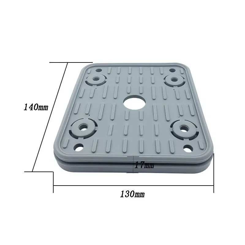 5pcs Top Suction Plates Rubber Suction Pad (140mmx130mmx17mm) Spare Parts for Vacuum Blocks