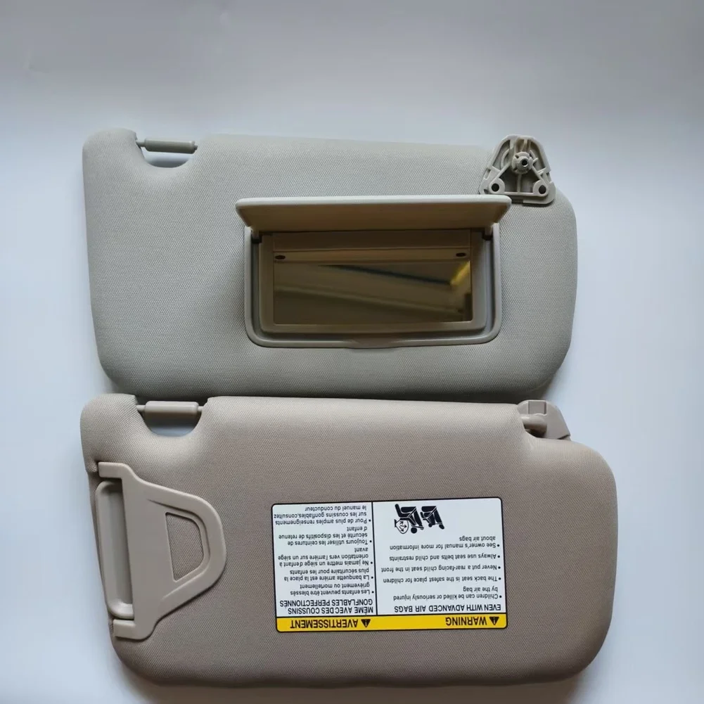1pc Flannel ABS Roof Grab Handle Gray Beige For Nissan Sentra 2013-2019 Car For Headliner Grab Bar With Light Accessories