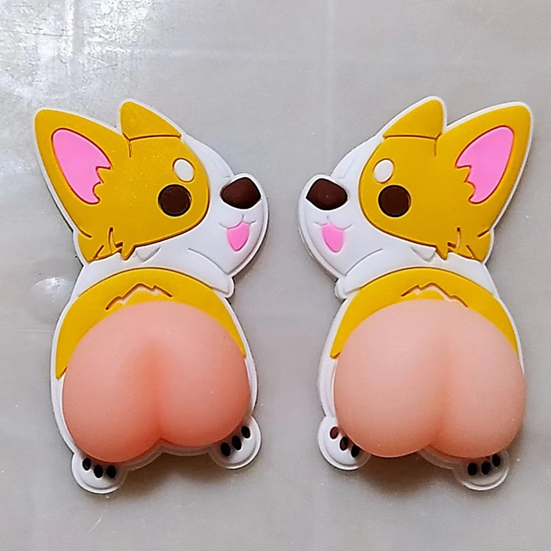 10pcs Cute Luminous Pink Peach Squishy Toys Soft Fidget Decompression Kids Office Desk Accessories Birthday Party Gifts