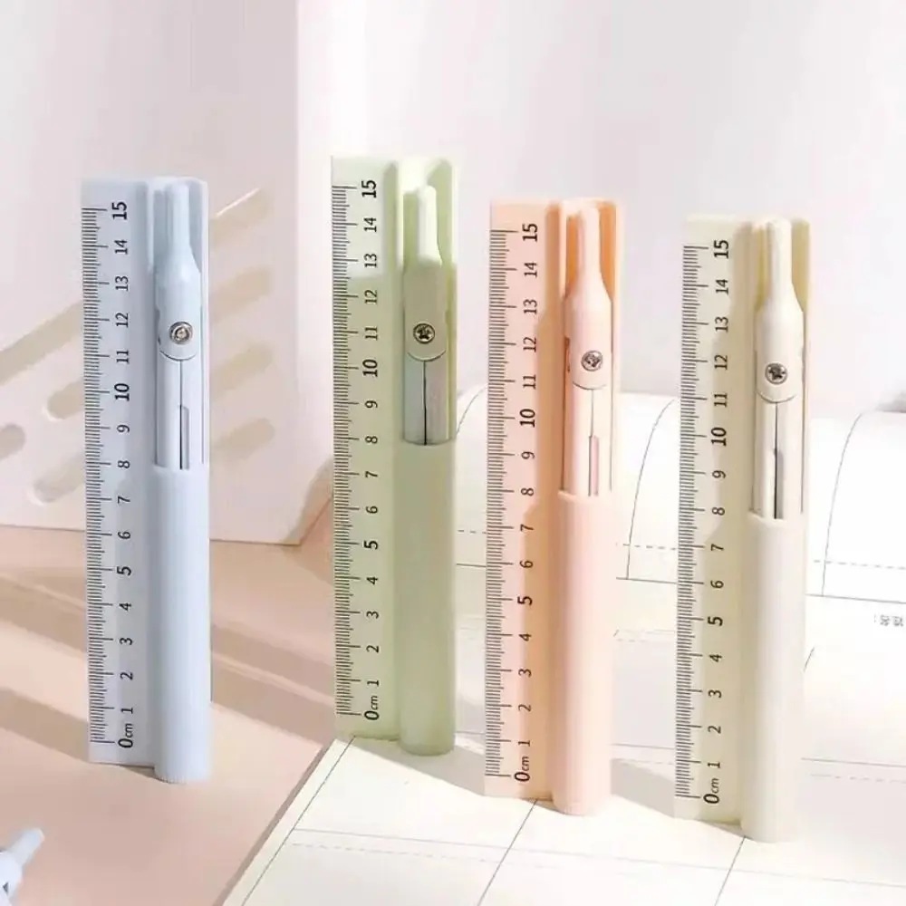 Professinal Adjustable Pencil Compass Ruler Metal Unique Design 3 in 1 Compasses Drawing Sketch Geometry Tool Office