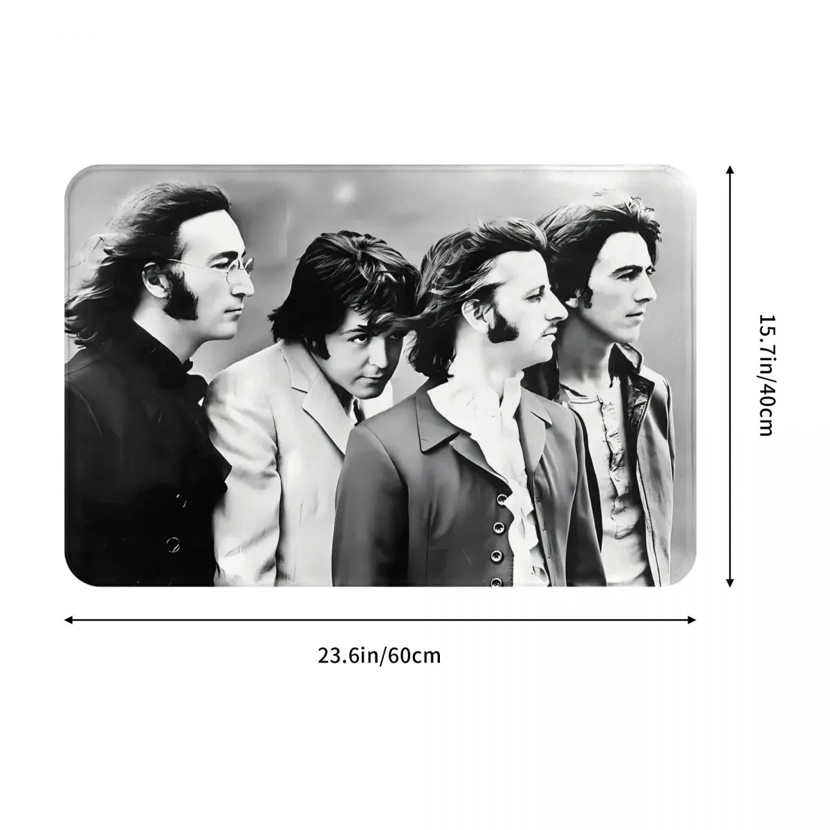 The Beatle Band Non-slip Doormat Kitchen Mat Cool Floor Carpet Welcome Rug Indoor Decorative