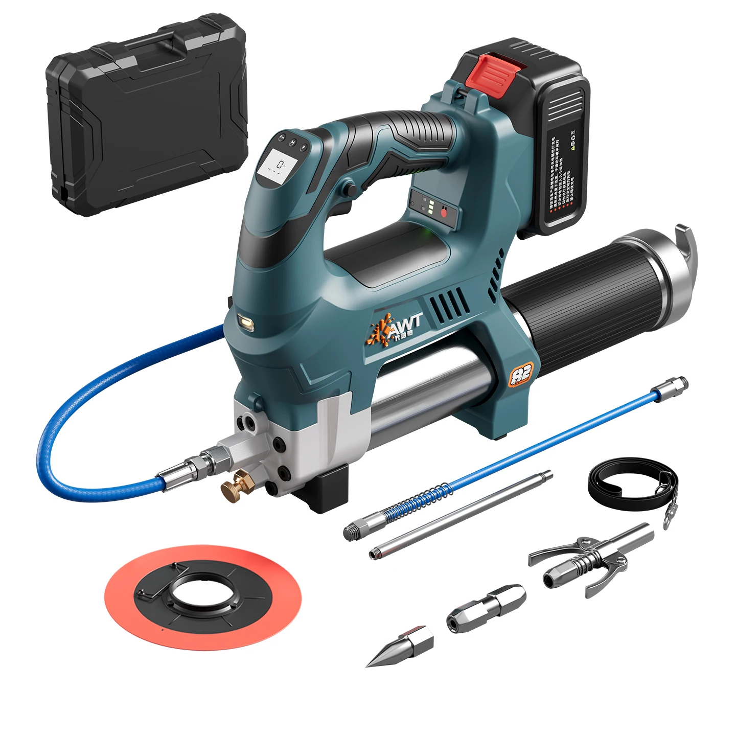 Power Tools Grease - 21V Lithium Battery Cordless Grease Gun
