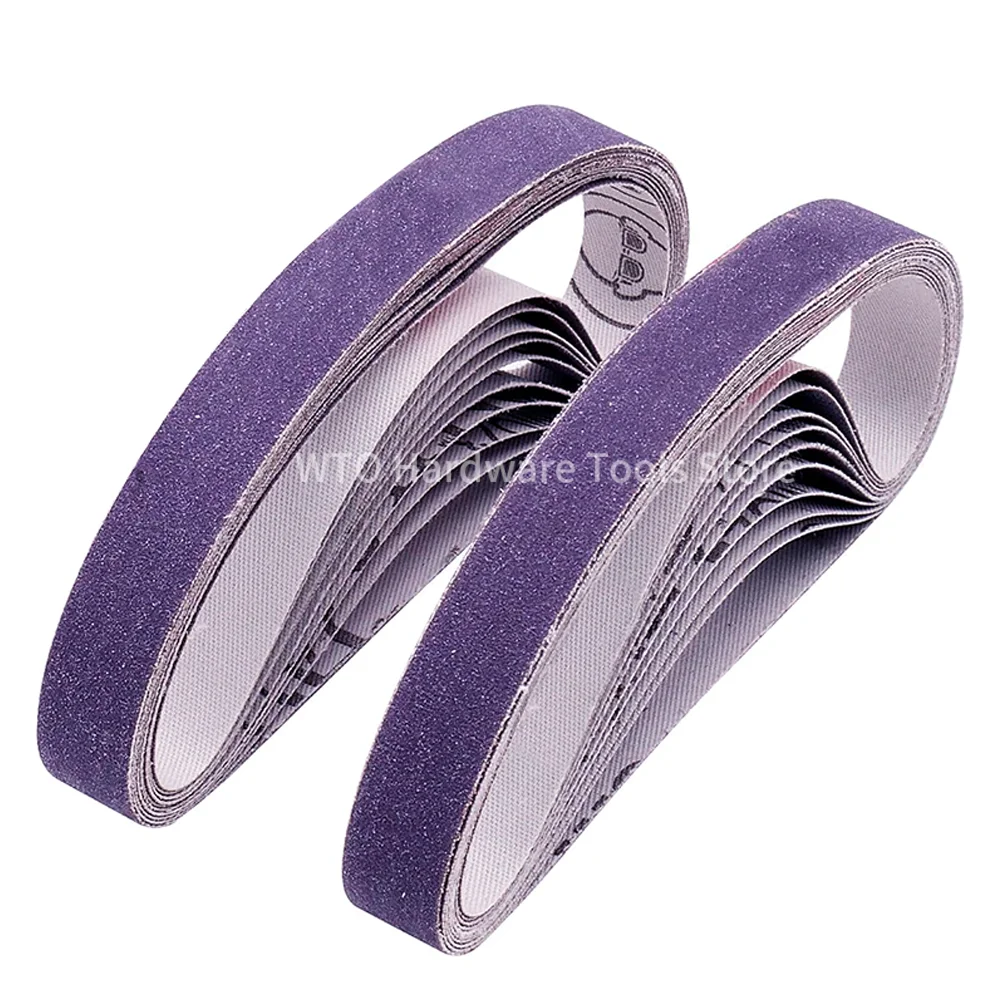 7PCS 915x50mm 726A Soft Cloth-Backed Abrasive Belt,Ceramic Alumina Flexible Sanding Belt for Work Sharp Knife & Tool Sharpener