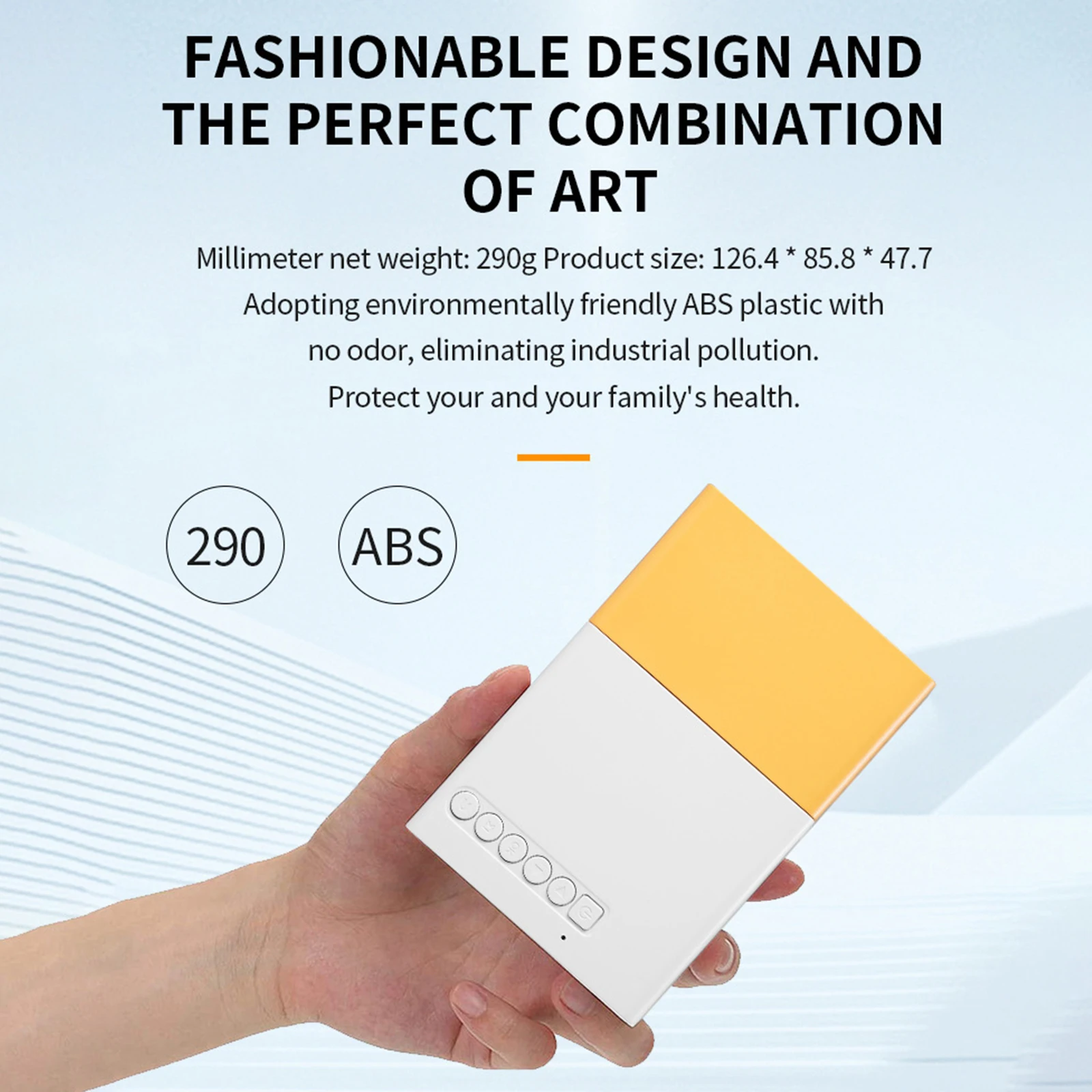 1080P LED Pocket Pico Video Projector with Remote Control Compatible with HDMI AV Laptop Smartphone for Outdoor Camping Movies