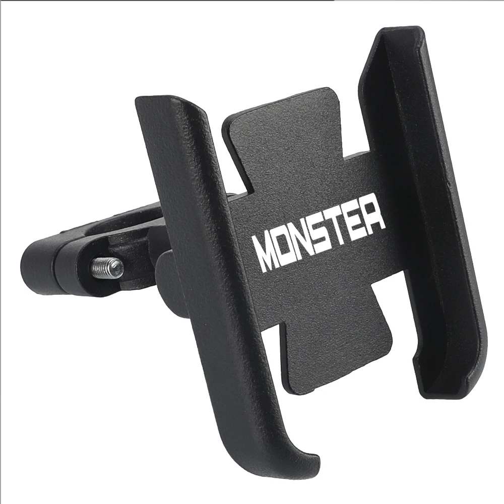 For Ducati Monster M900/900 M1000 M1100/S/EVO S2R800 Accessories Motorcycle CNC Handlebar Mobile Phone Holder GPS Stand Bracket