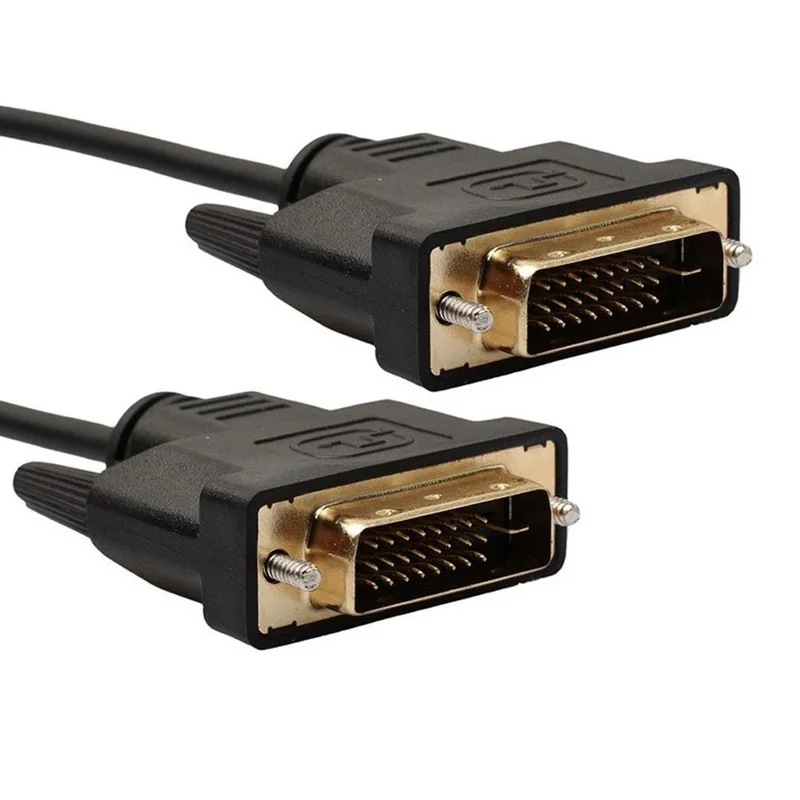 DVI Cable -D to  24+1 Male   / Female Dual Link  Monir  for PC HDTV Porjecr 0.5M