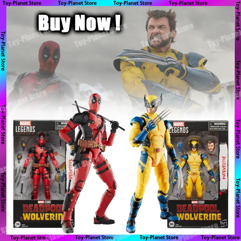 

Original Marvel Legends Deadpool Wolverine Model Deadpool 3 Serise Movie Anime Action Figure Statue Collectable Gifts Kids Toys